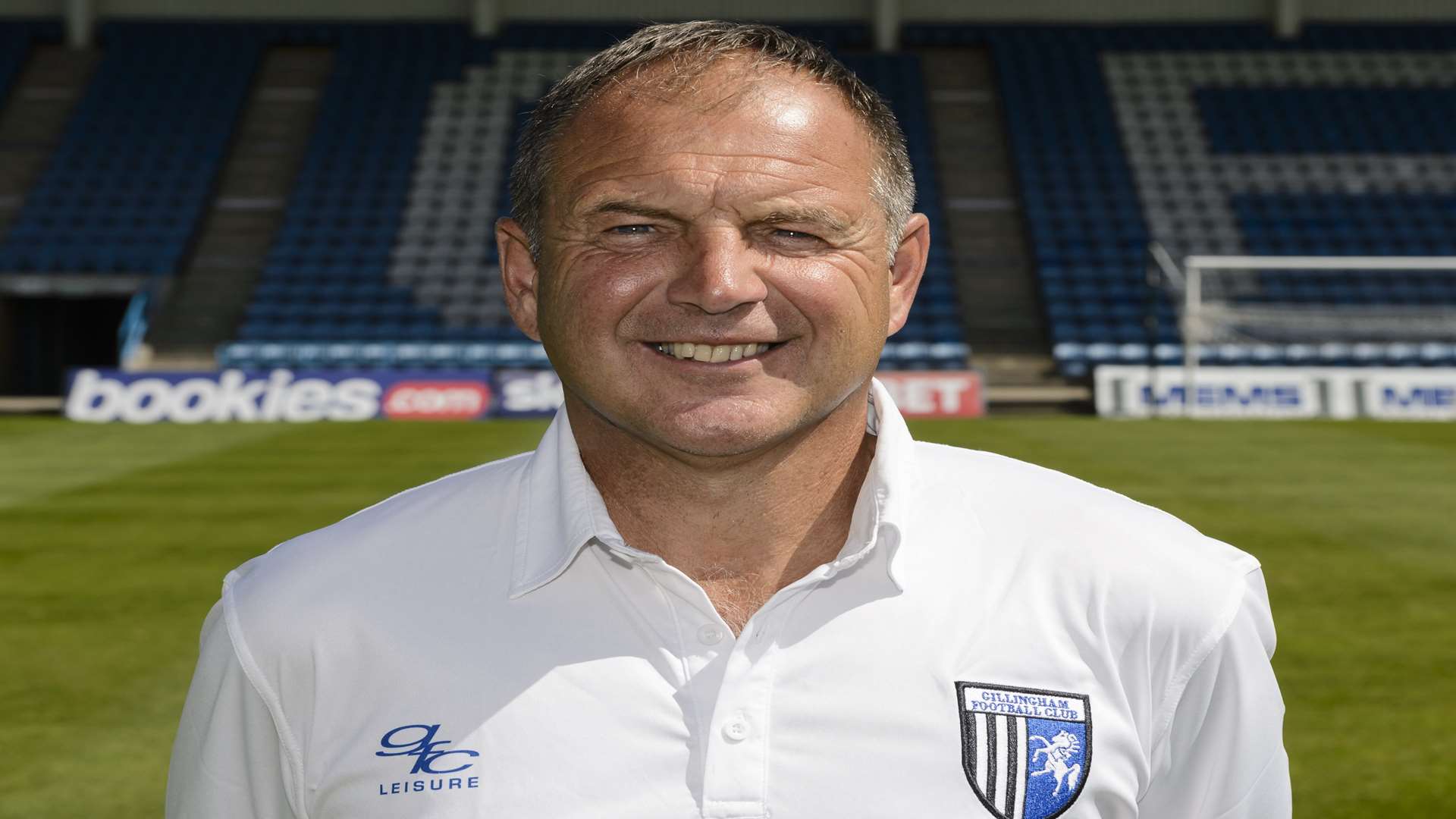 Steve Lovell is nowhere happier than at Priestfield Picture: Andy Payton