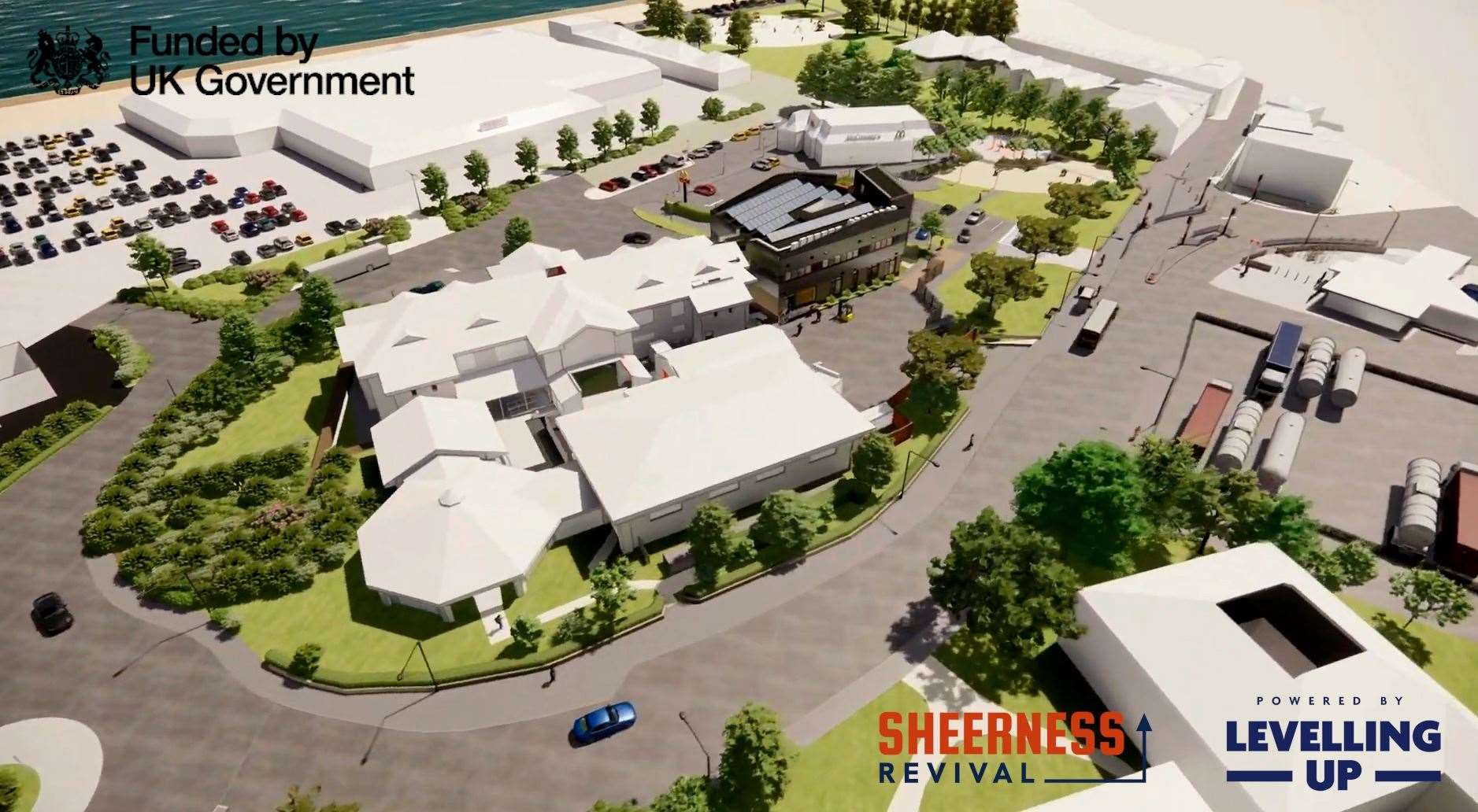 A CGI of the plans for the Sheppey College expansion. Picture: EKC/Swale council