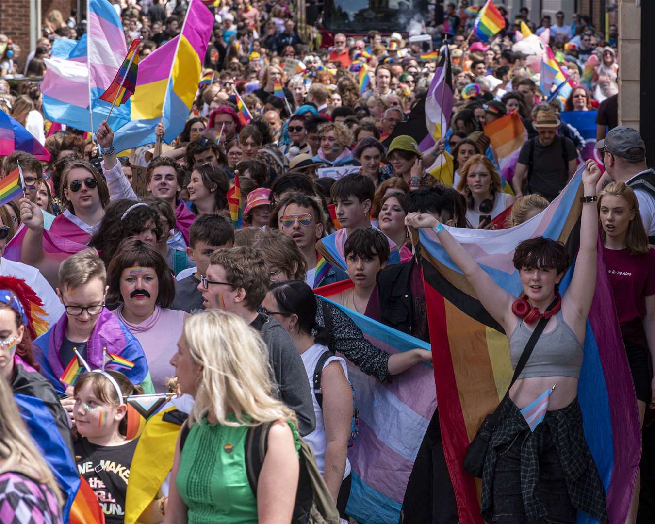 Pride Canterbury is one the biggest events on the city's calender. Picture: Jo Court
