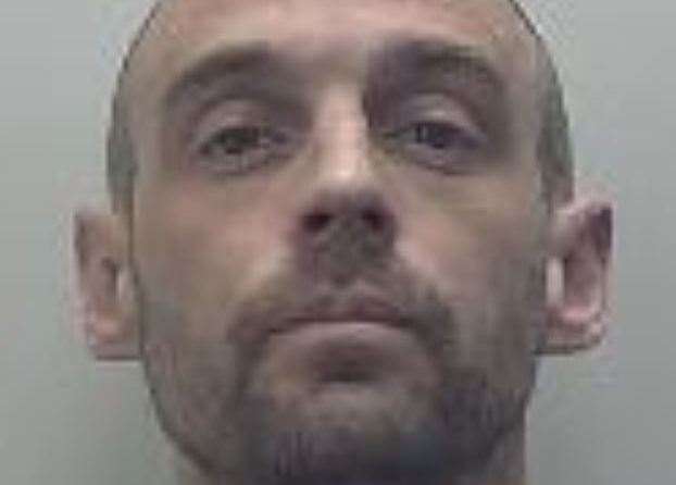 Daniel Hake, 38, was given a 10-year sentence. Picture: Kent Police