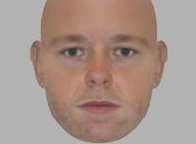 An efit image of a man police would like to speak to