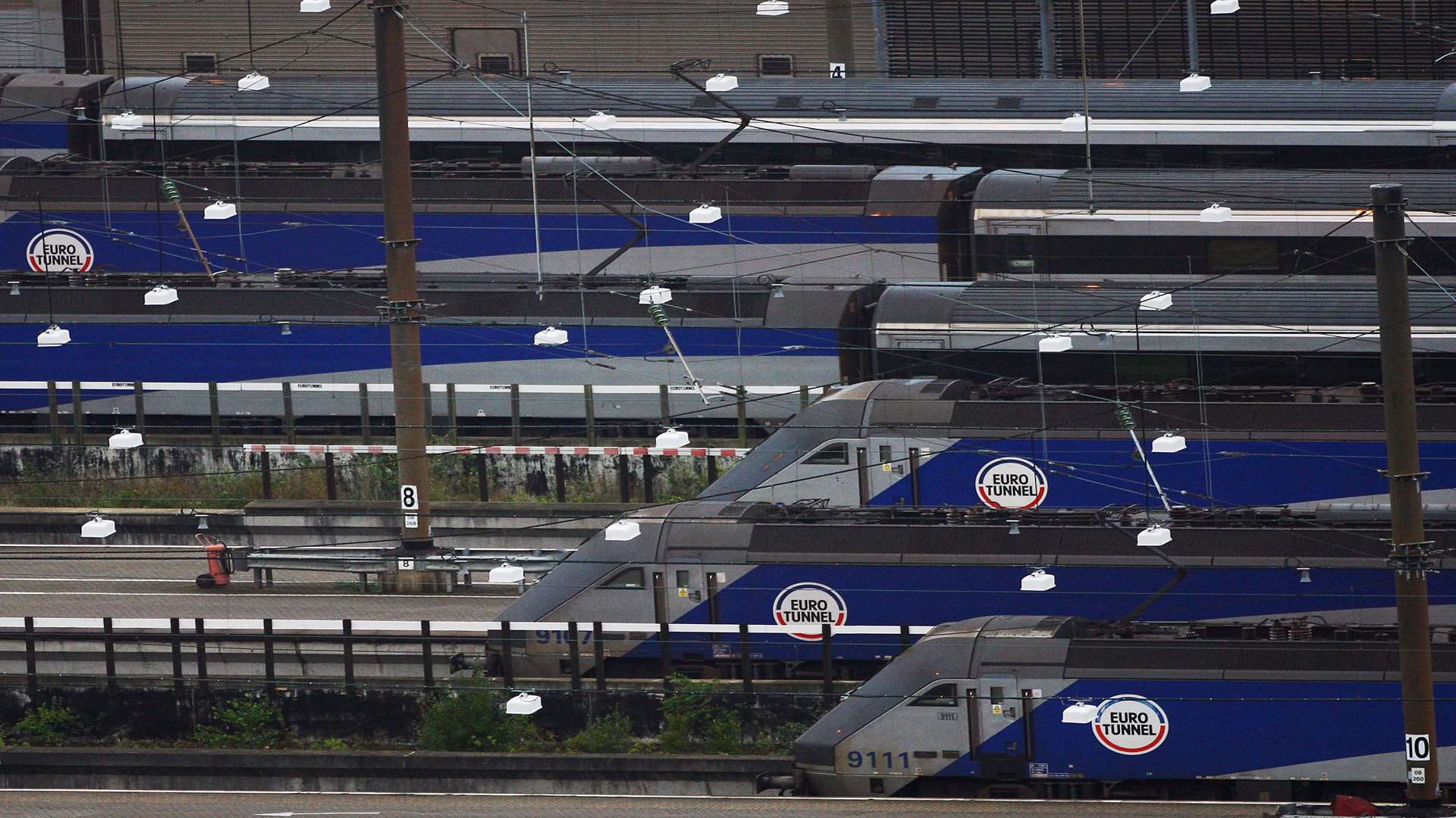 Eurotunnel has reported record freight traffic in September. Picture: Daniel Berehulak/Getty Images