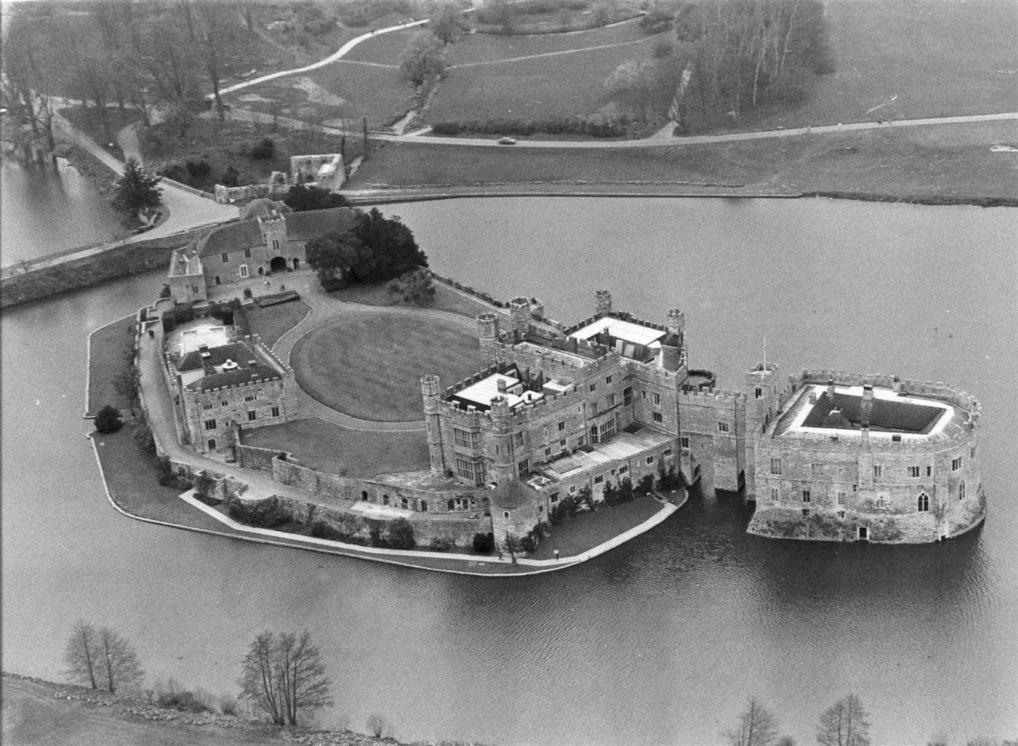 Not much has changed at Leeds Castle since 1990