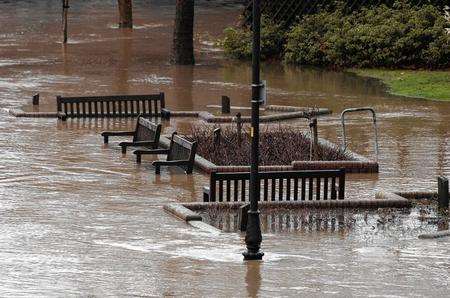 Flooding in Maidstone, November 30, 2009