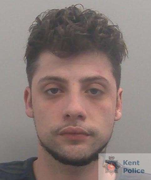 Stephen Wilkes has been sentenced to more than four years in prison after police discovered heroin worth more than £300,000 at his home in Goose Road, Chatham. Picture by Kent Police