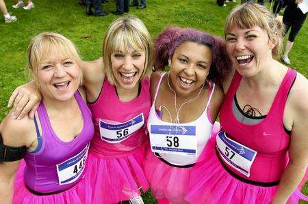 Donna's Darlings at Maidstone Race for Life