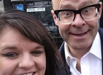 Harry Hill in Sheerness. Picture by @CorrieDTaylor