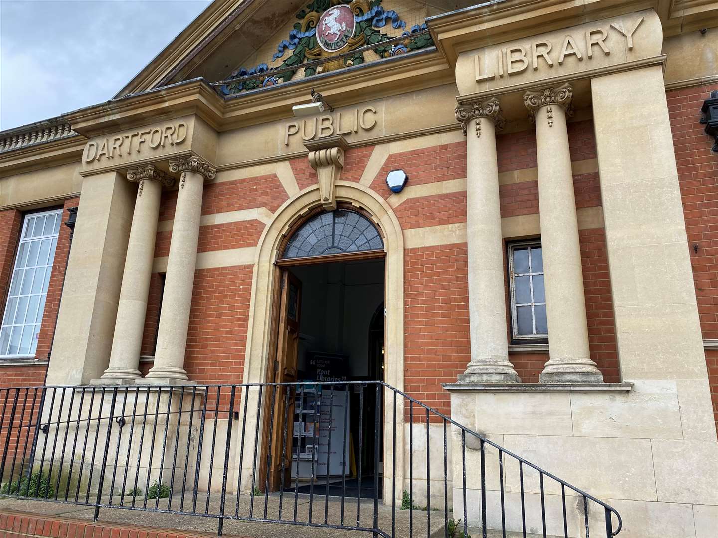 Dartford Library in Market Street, Dartford. Picture: Cara Simmonds