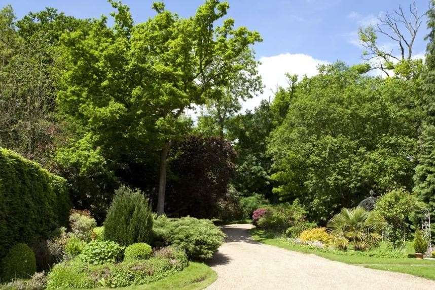 Take a stroll through the attractive gardens. Picture: Jackson-Stops