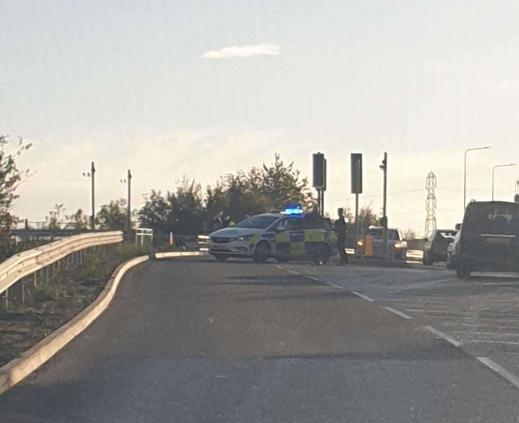 A man has been charged on suspicion of drink-driving offences following a crash on Sunday. Photo: Andy Mairs
