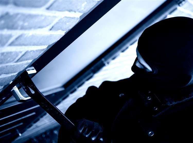 Police are investigating a string of burglaries across Kent. Stock Image