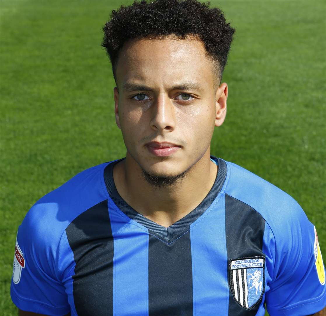 Gillingham forward Elliott List Picture: Andy Jones