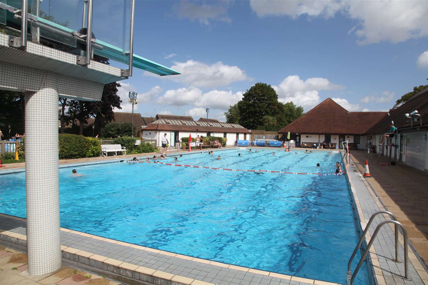 Faversham Pools has been rated as the second best outdoor swimming facility in the country by the Daily Mail (12634634)