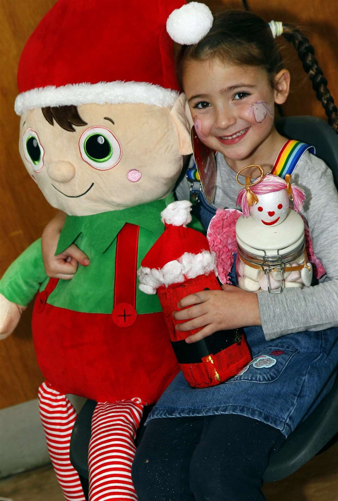 Halling Community Centre, Christmas experience for children.Kasey Fitzgerald 4.Picture: Sean Aidan (24269672)