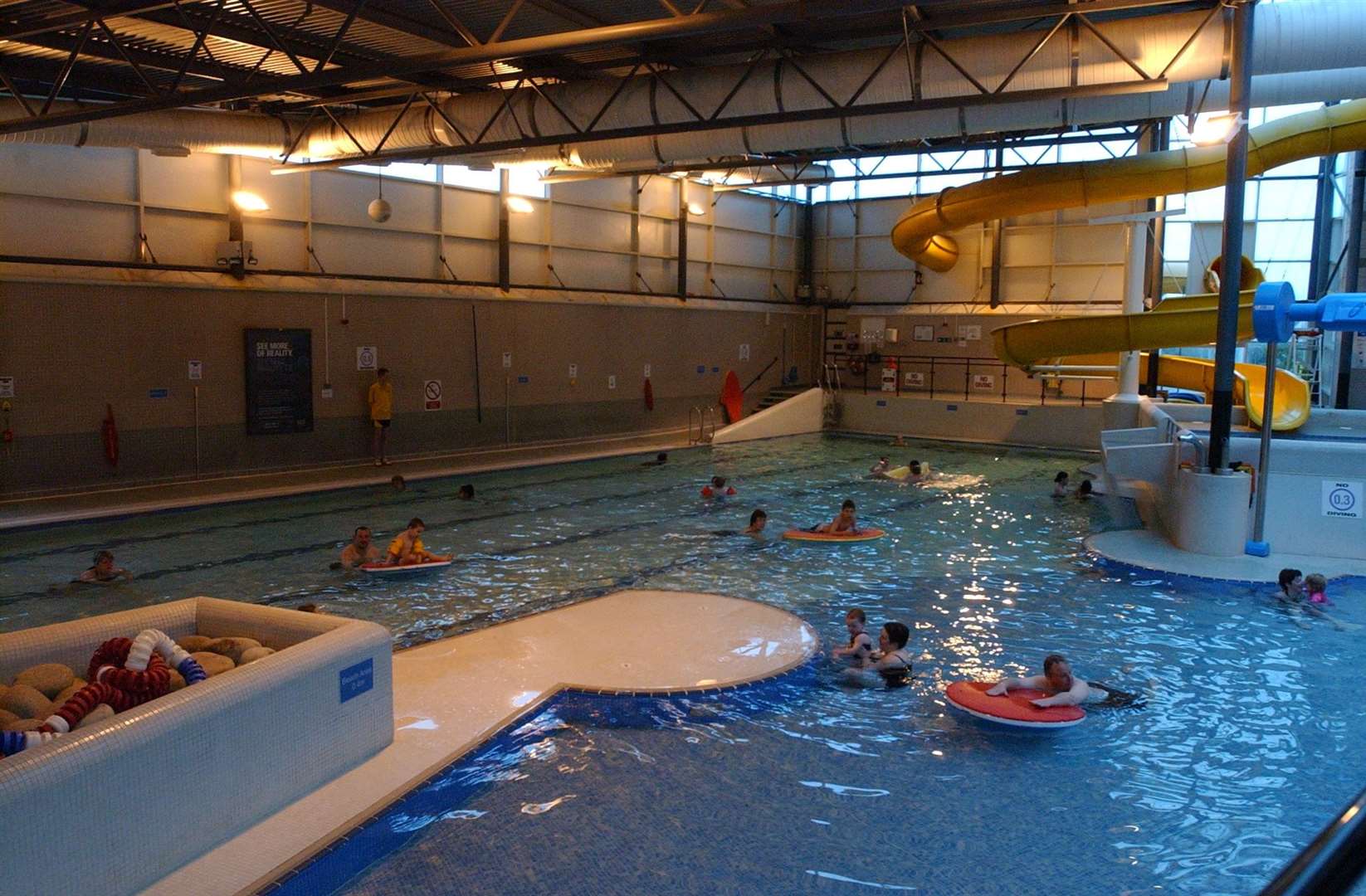 The pool pictured after a refurbishment in 2007