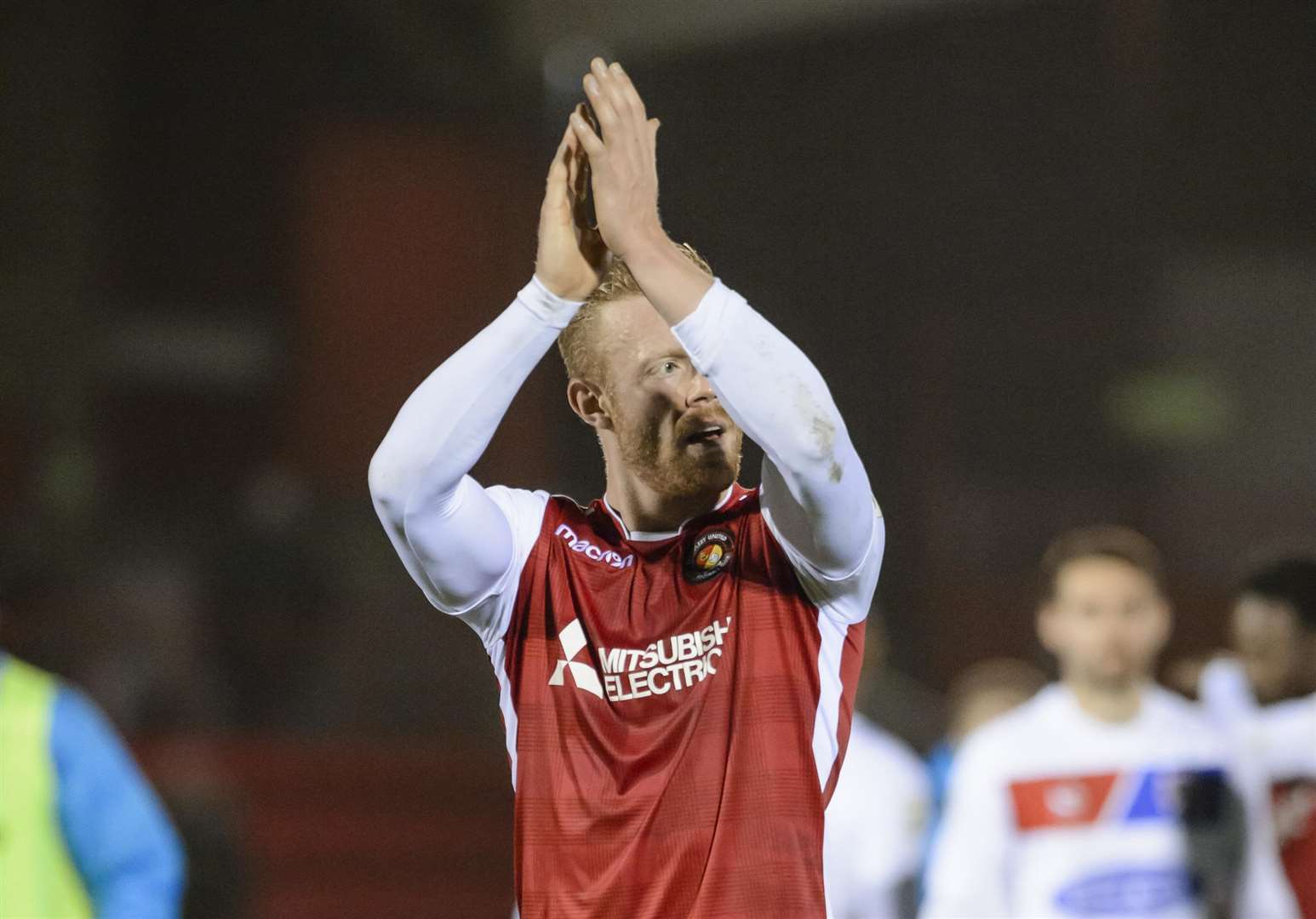 Kenny Clark has played his last game for Ebbsfleet Picture: Andy Payton