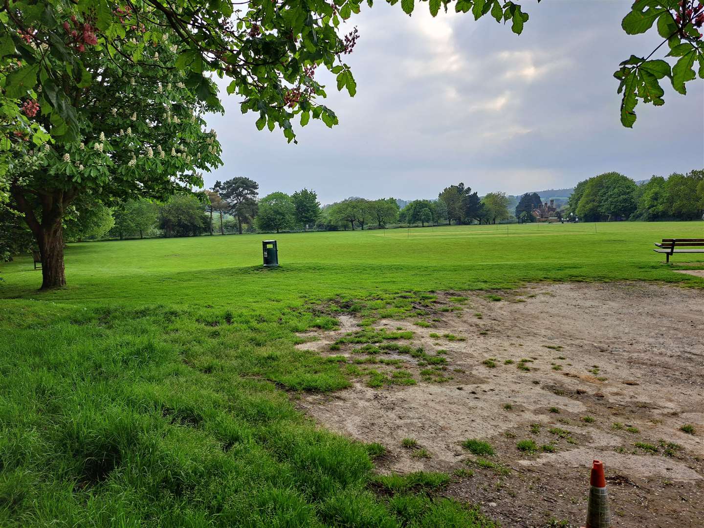 The land lies adjacent to the Wateringbury playing fields