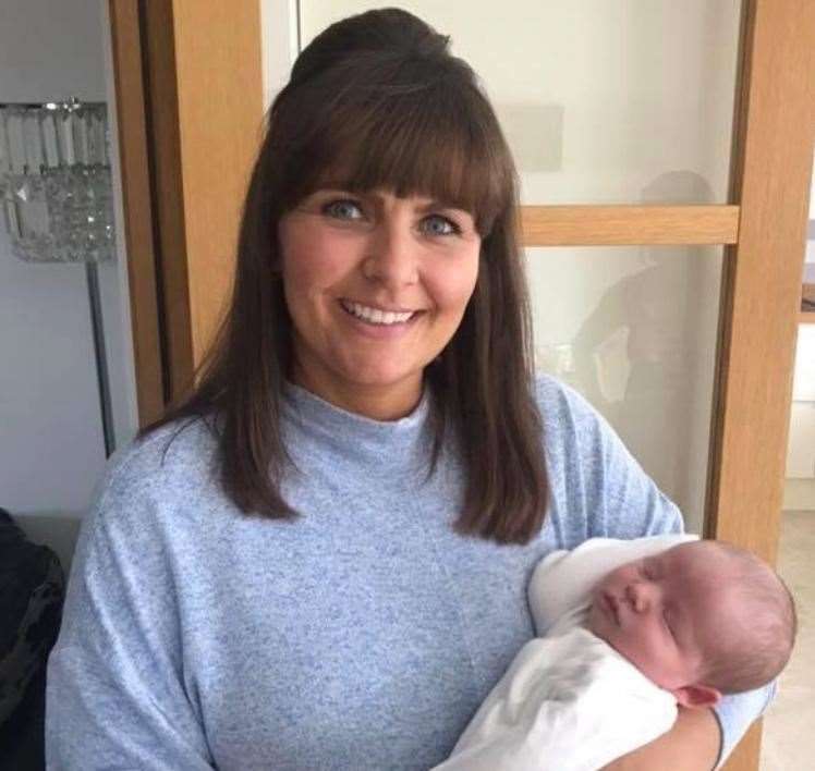 Carina Neeves with her ranbow baby Reuben. (19110104)