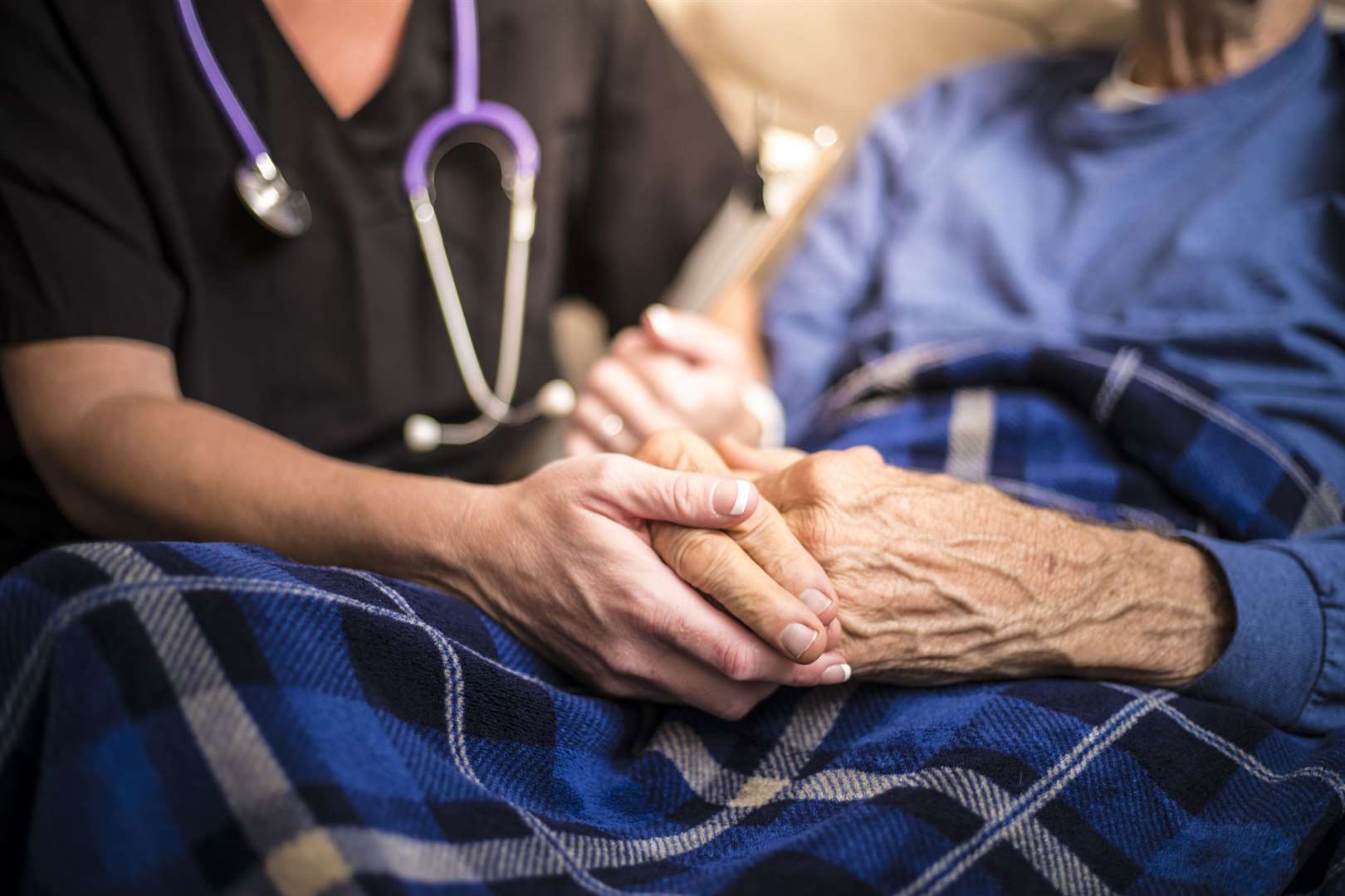 Barnes Lodge is a nursing home for people who have complex health needs. Stock image