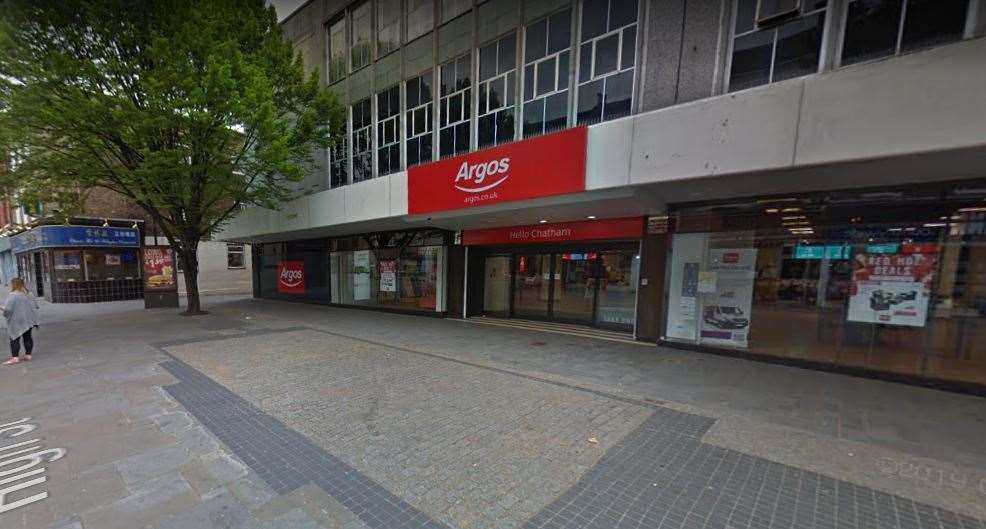 The former Argos building in Chatham High Street