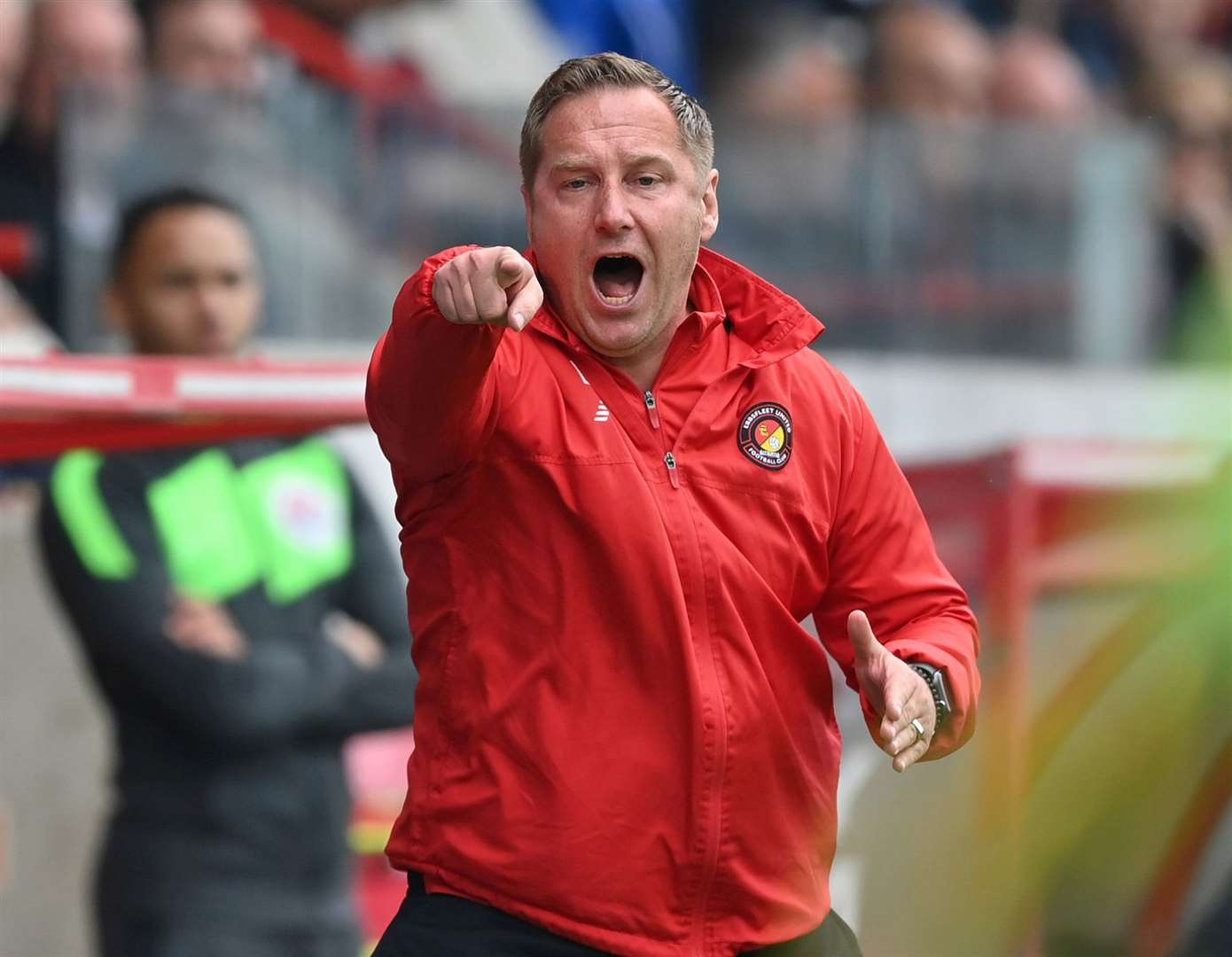 Ebbsfleet boss Dennis Kutrieb loves the unique energy of the English game. Picture: Keith Gillard