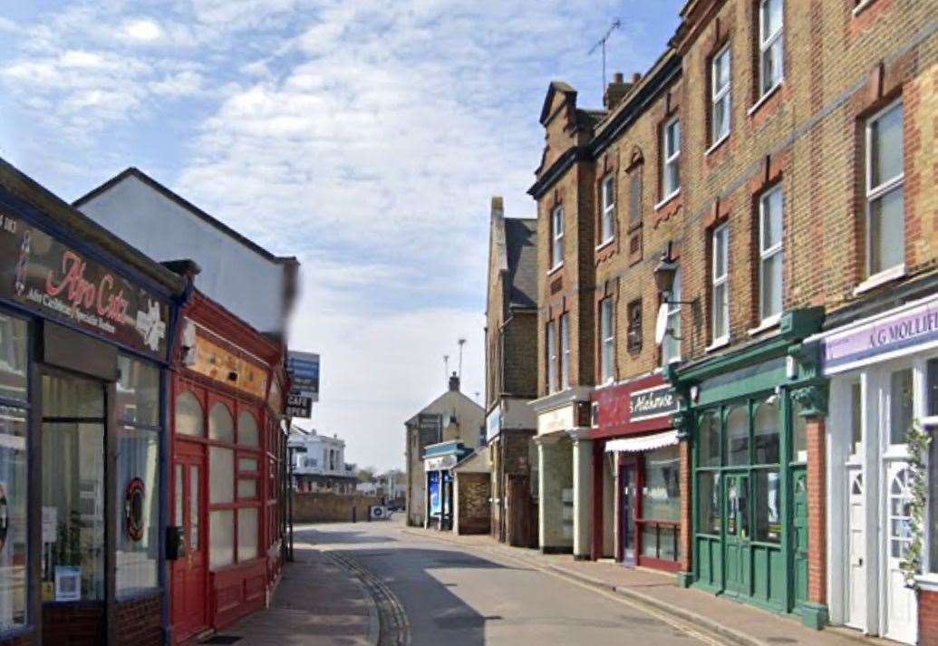A teenage girl was allegedly raped by a man in Manor Road, Gravesend. Picture: Google