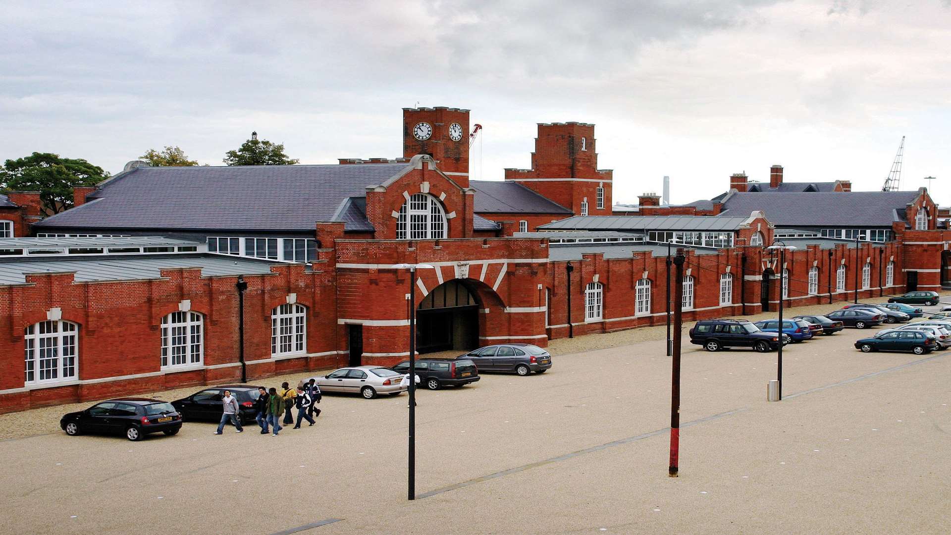 The Drill Hall library at the University of Kent campus.