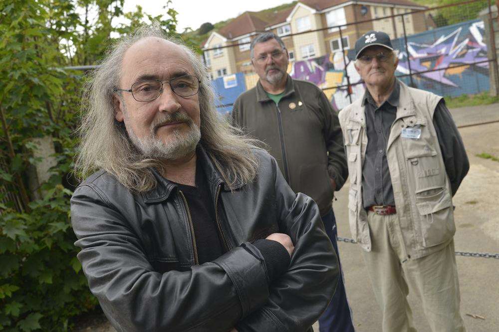 Chris Precious, Ray Williams and Ron Wright from the Aycliffe Forum.
