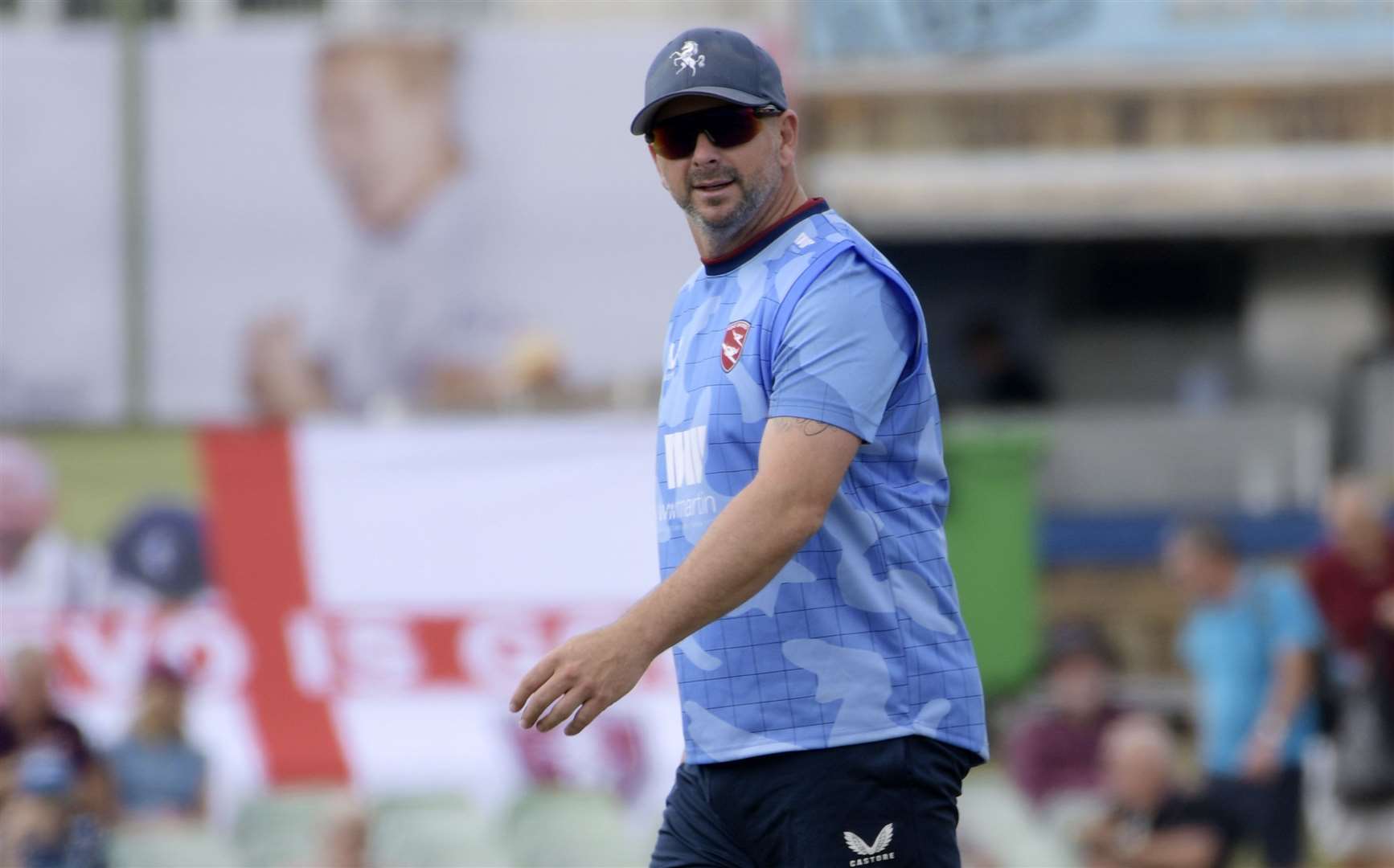 Kent's veteran all-rounder Darren Stevens also hit 49 and will now face former club Leicestershire in the quarter-finals this Friday. Picture: Barry Goodwin