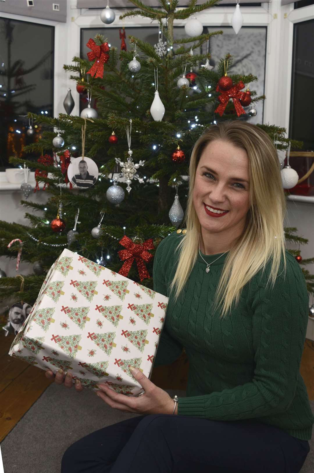 Jaymie Dunster would collect up to 100 boxes each Christmas but this year is asking for monetary donations Picture: Paul Amos