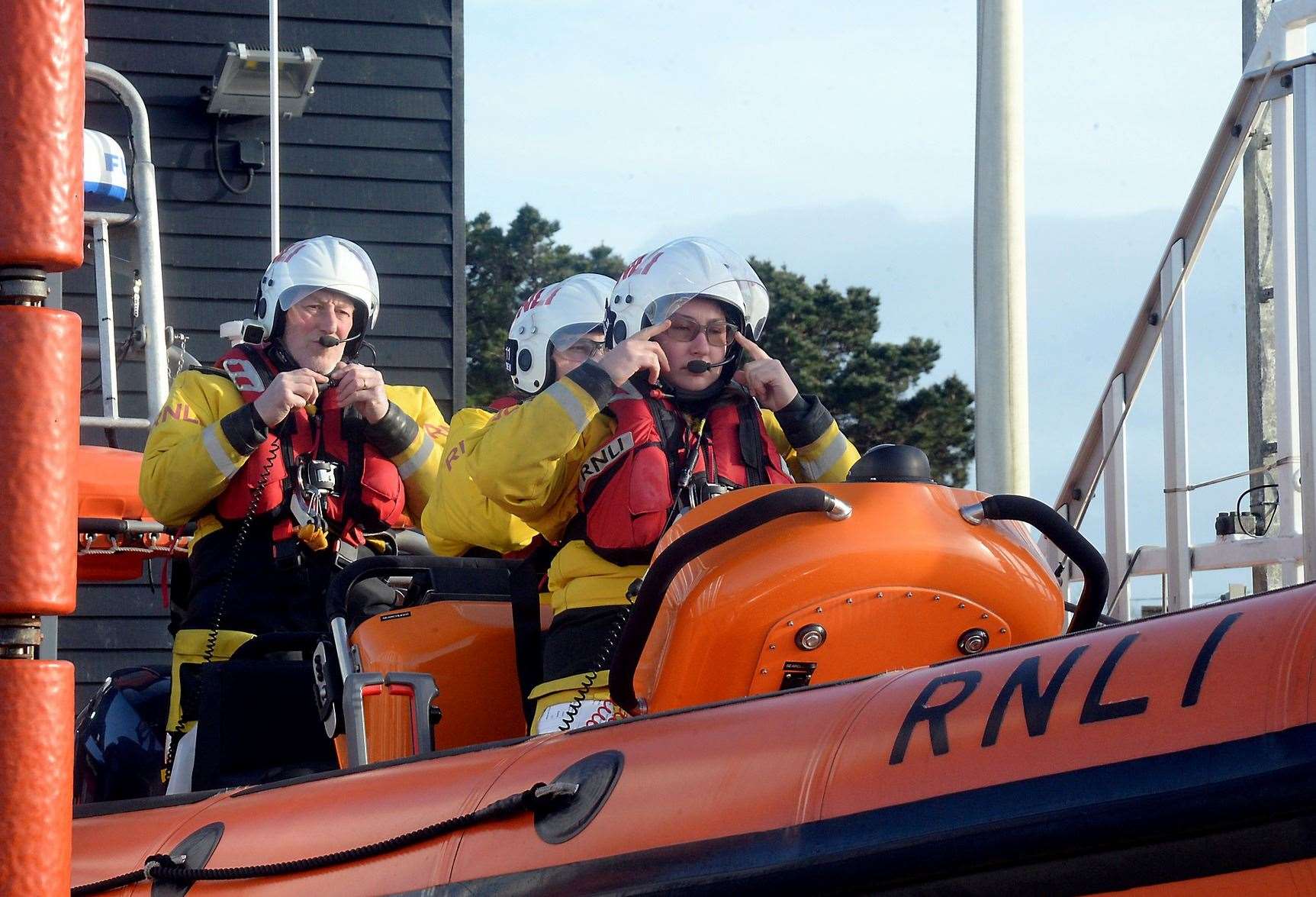 The Whitstable lifeboat launched twice yesterday. Stock image by Whitstable RNLI