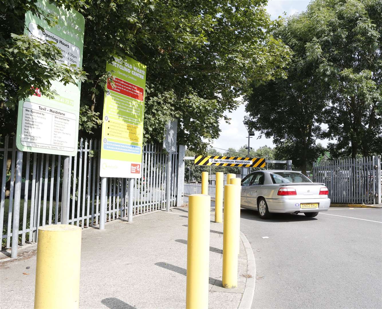 The Tovil Recycling Centre was earmarked for closure