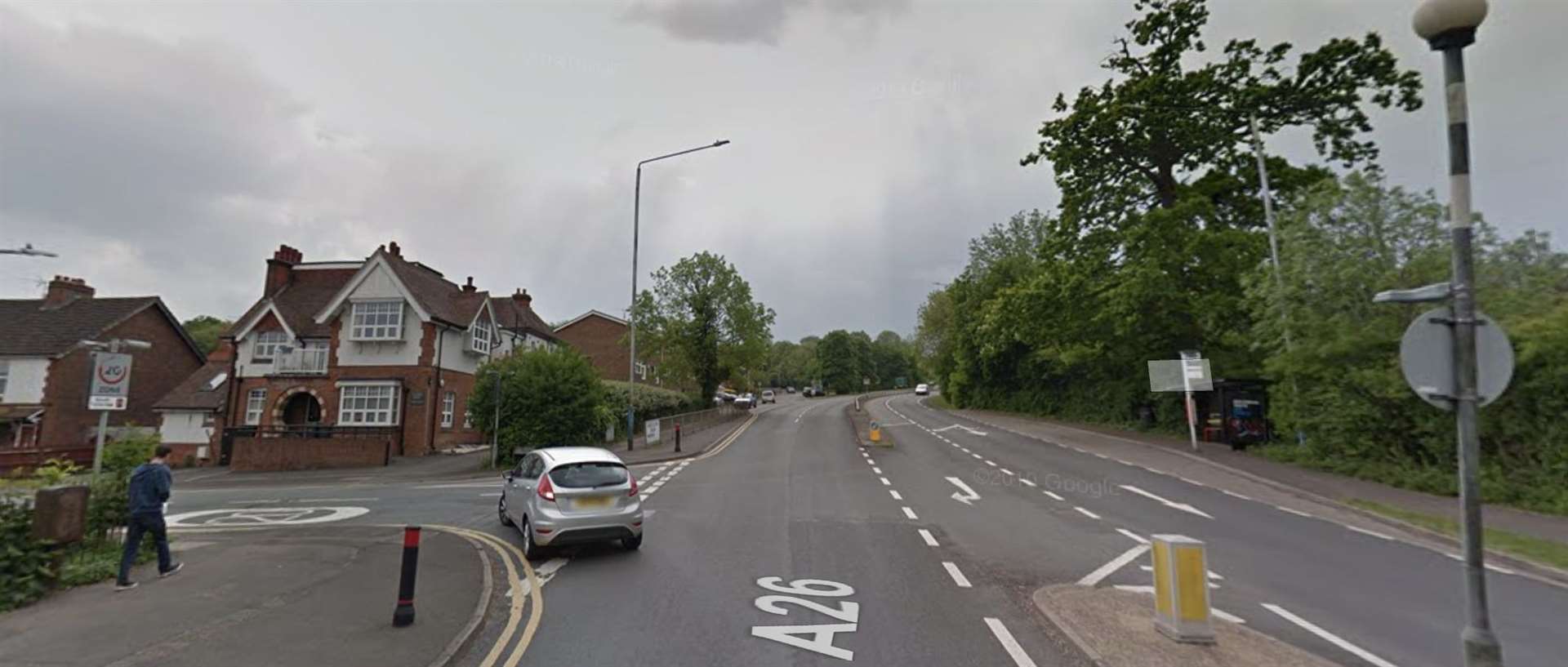 A man has been airlifted to hospital after an incident between Quarry Hill Road and Baltic Road, Tonbridge. Picture: Google Street View
