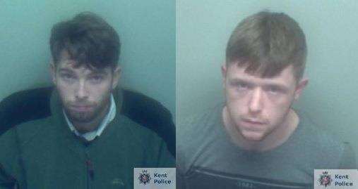 Patrick Cash and Michael Purcell. Picture: Kent Police (2670499)