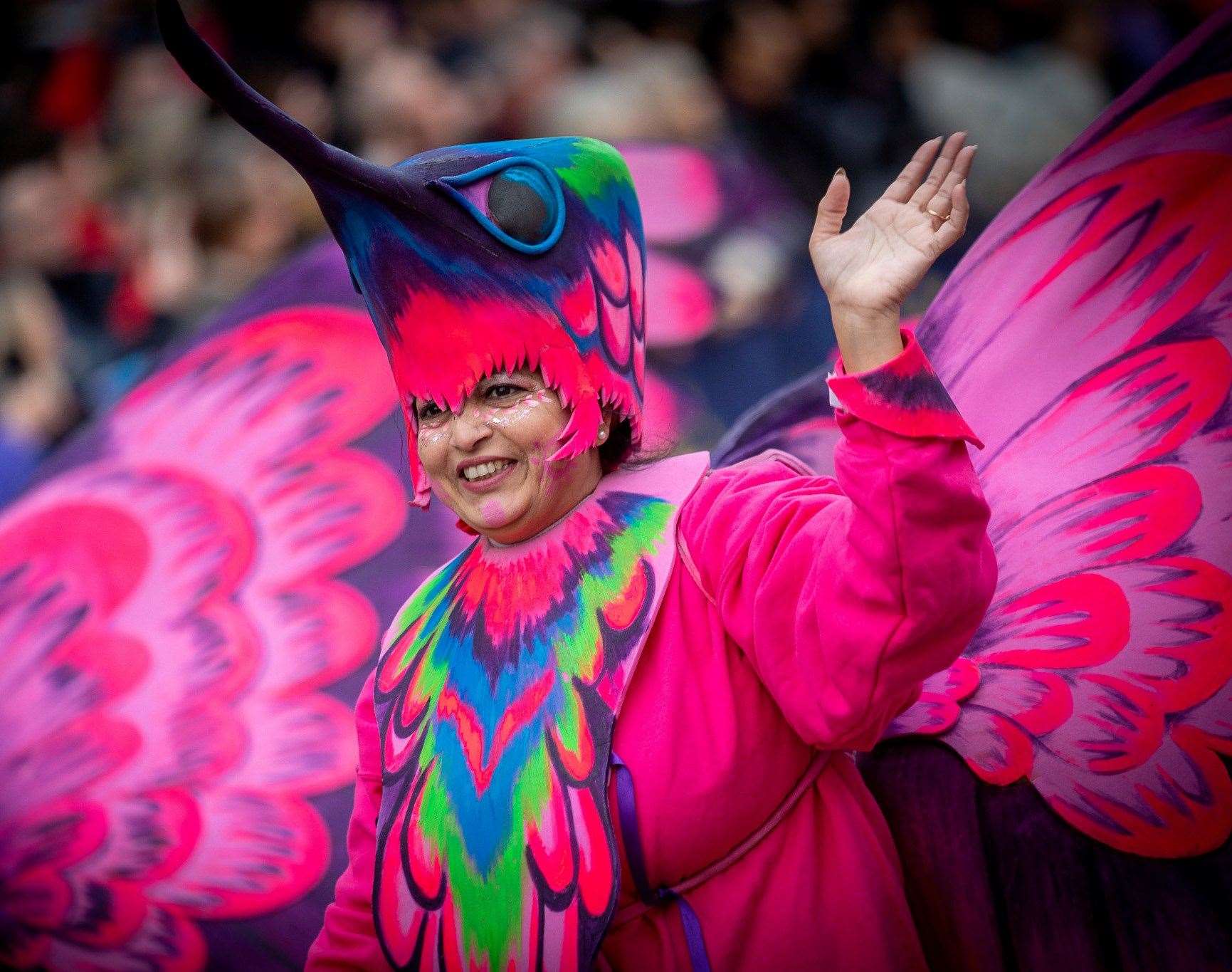 London's New Year's Day Parade is back. Image: LNYDP.