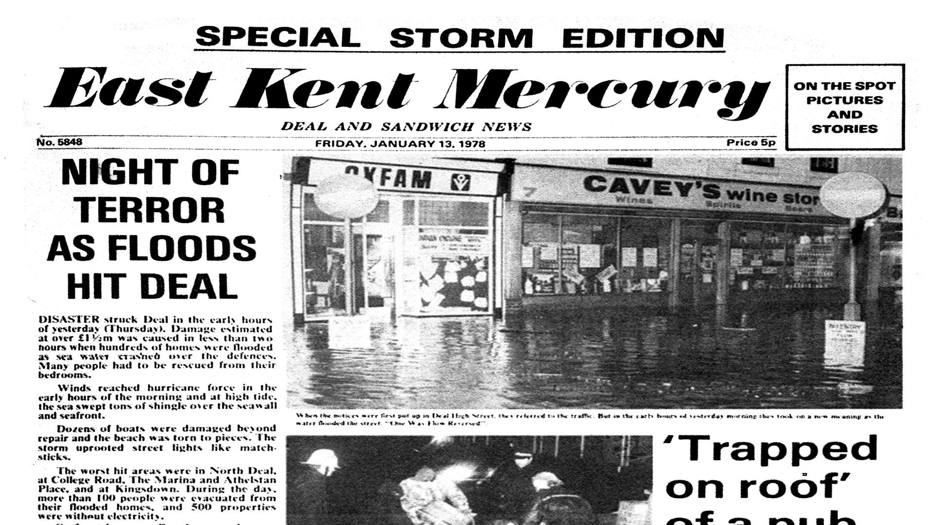 January 13, 1978 - the Mercury's storm special