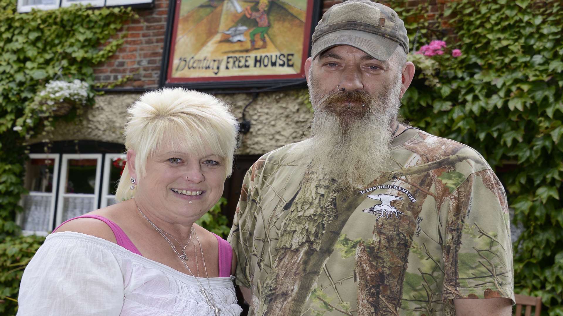 Bodsham Timber Batts pub new owners Sarah and Ross Berry