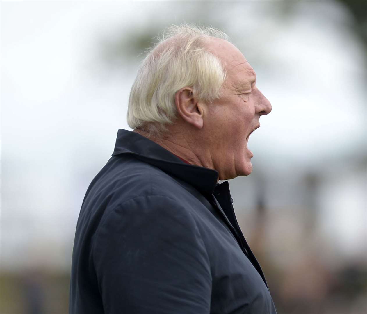 Folkestone manager Neil Cugley Picture: Barry Goodwin