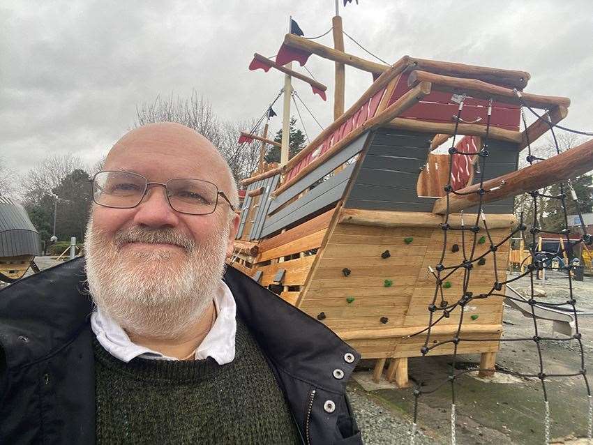 Buccaneer Bay, a new play area in Central Park, Dartford, is set to open this year. Picture: Jeremy Kite/Dartford Borough Council
