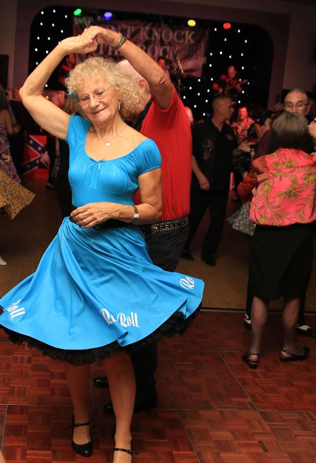 Maggie Major, 75, still enjoys going to rock n' roll dances. Image supplied by Maggie Major