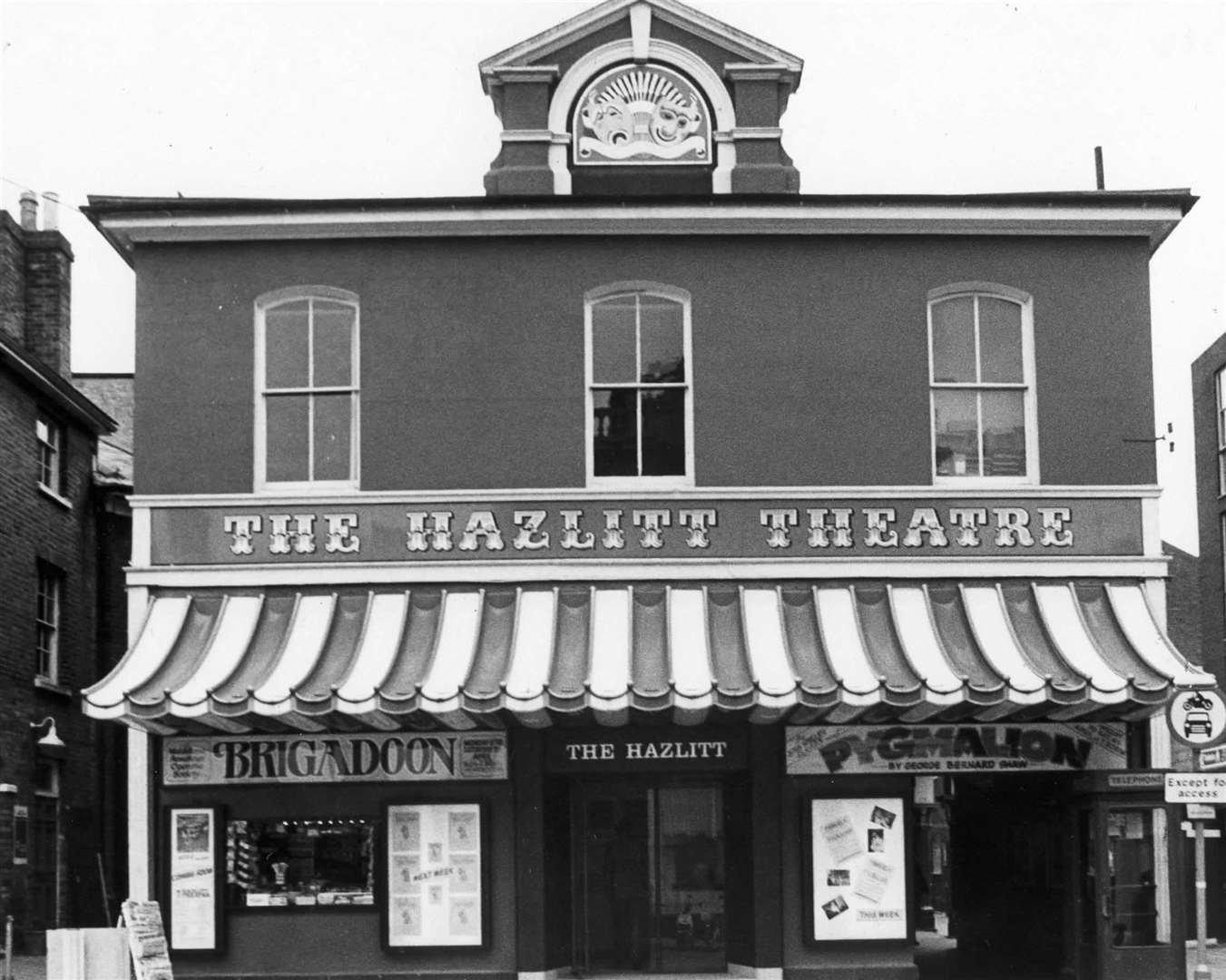 The theatre pictured in 1987