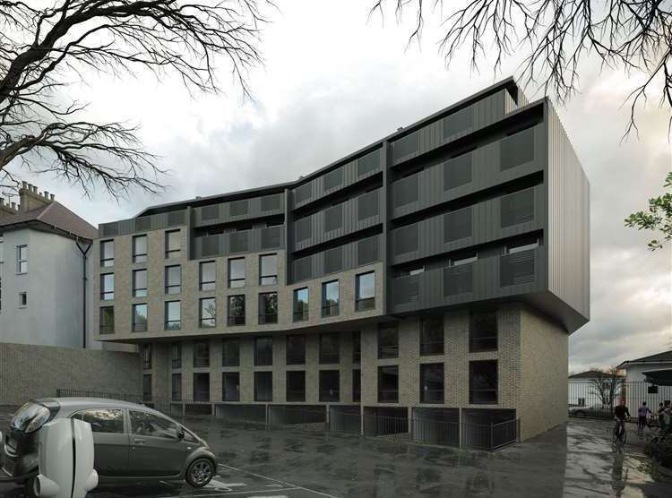 Plans for an apartment block with 52 flats and just 10 parking spaces in Dover were refused. Picture: DAA