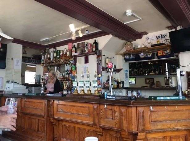 The main bar had four pumps dedicated to beer – the trouble was, all four were Masterbrew