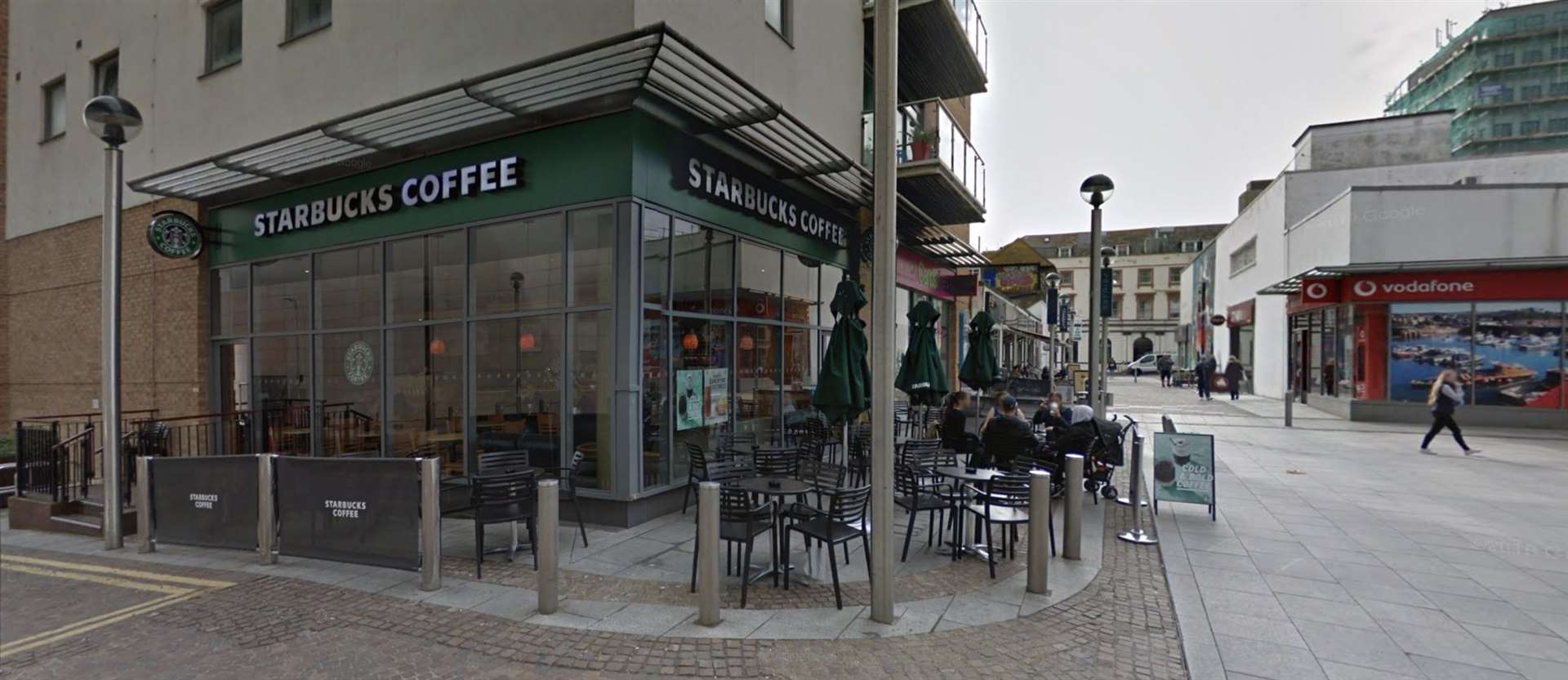 Starbucks in Bouverie Place, Folkestone. Picture: Google