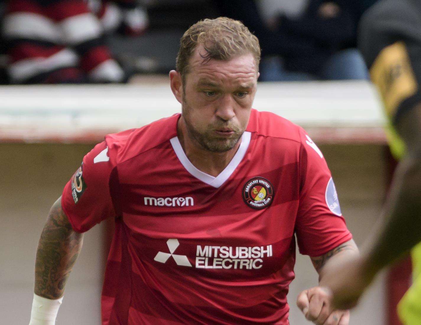 Danny Kedwell is now in his fifth season at Ebbsfleet Picture: Andy Payton