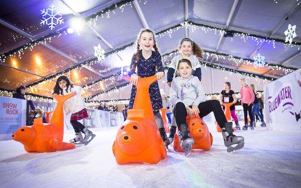 The outdoor ice rink will be back at Bluewater