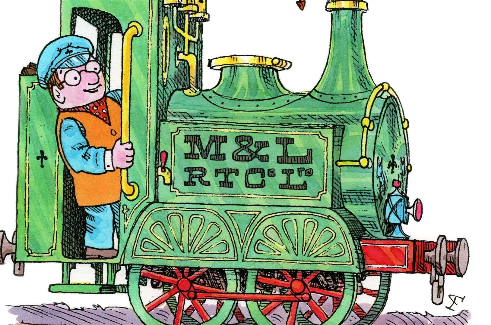Ivor the Engine was one of Oliver Postgate's creations