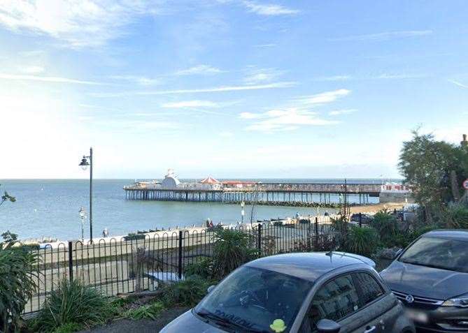 Officers were called to the scene near St George’s Terrace, Herne Bay. Picture: Google