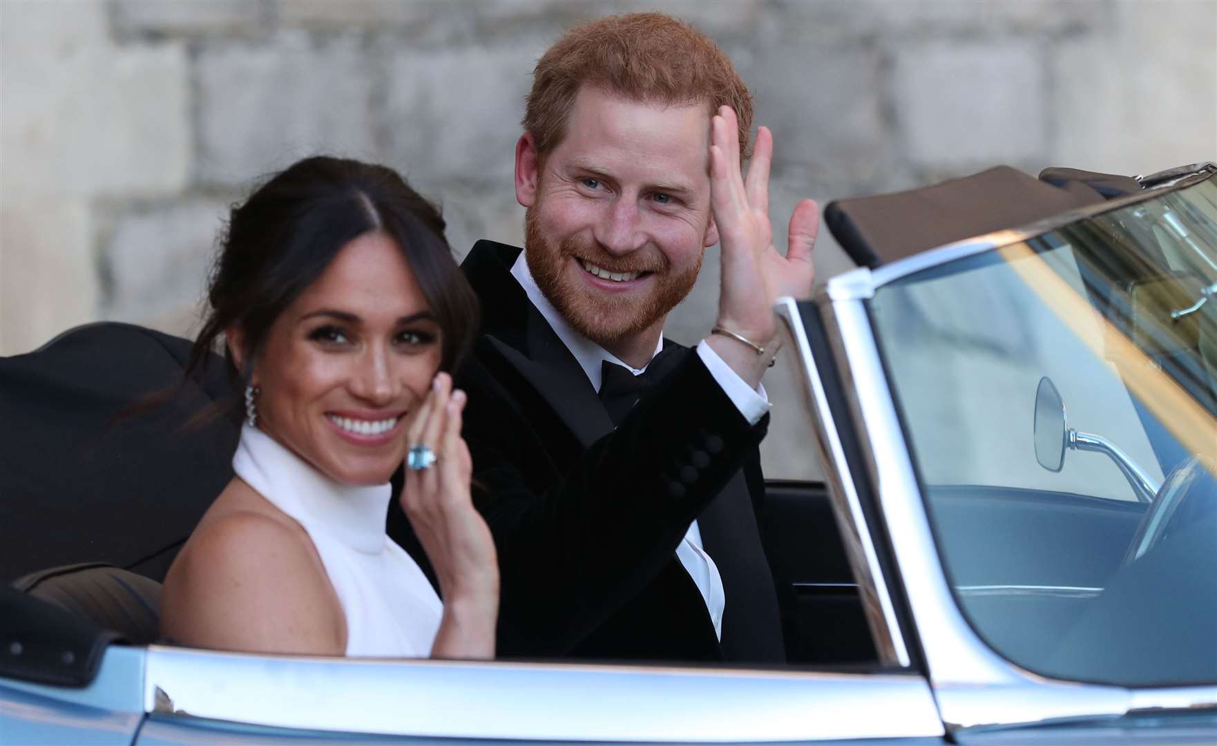 The Duke and Duchess of Sussex. Picture: Steve Parsons/PA Wire