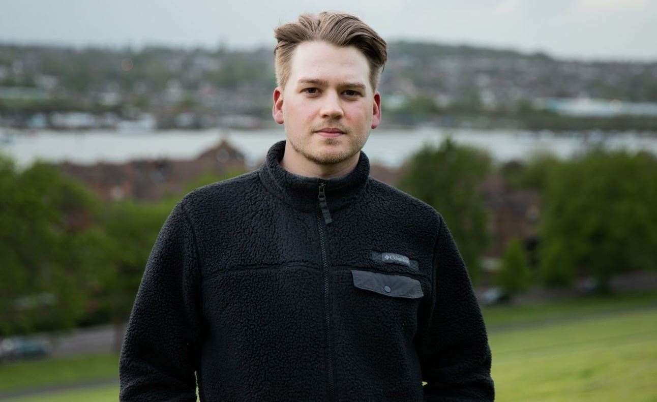 Alec Conway is hoping to win a Samsung prize to develop special lockers to help homeless people